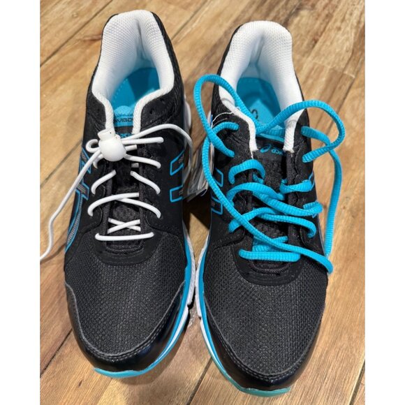 Asics Womens Sneakers Blue S260Y 9 Comfort Gel Lace Up Shoes NEW - Picture 3 of 8